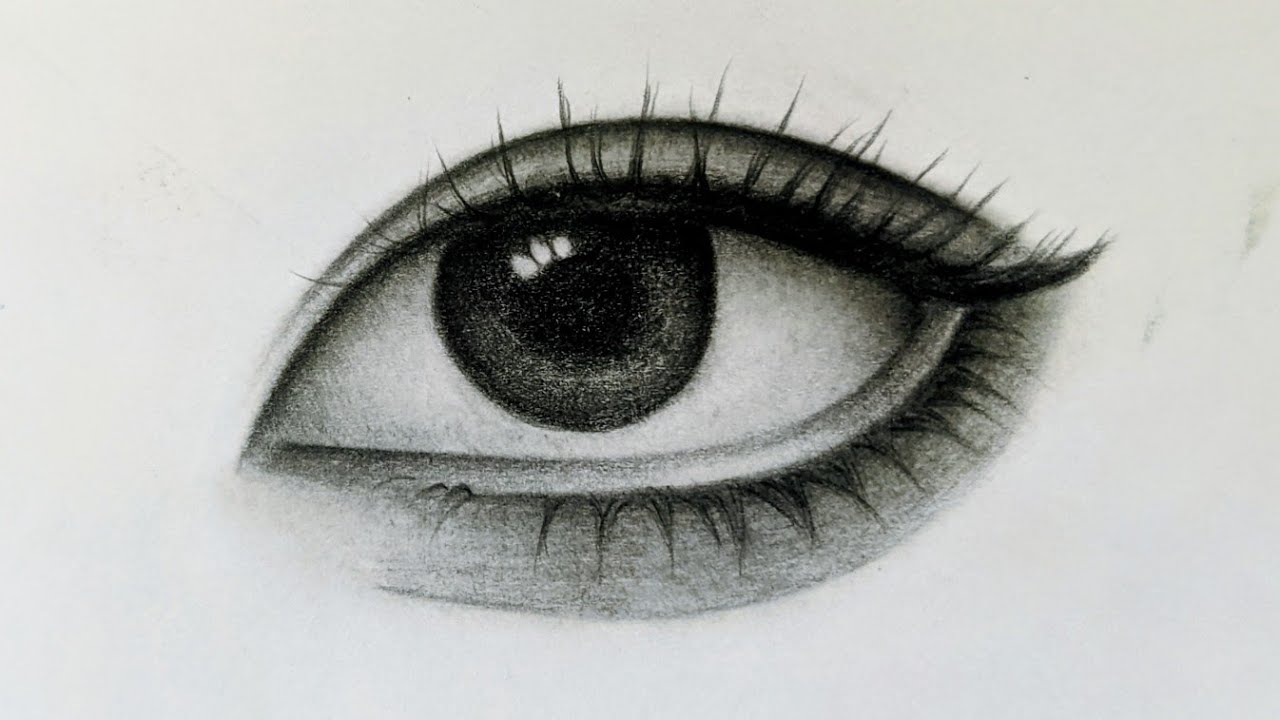 How to Draw Hyper Realistic Eyes for Beginners - Step by Step 