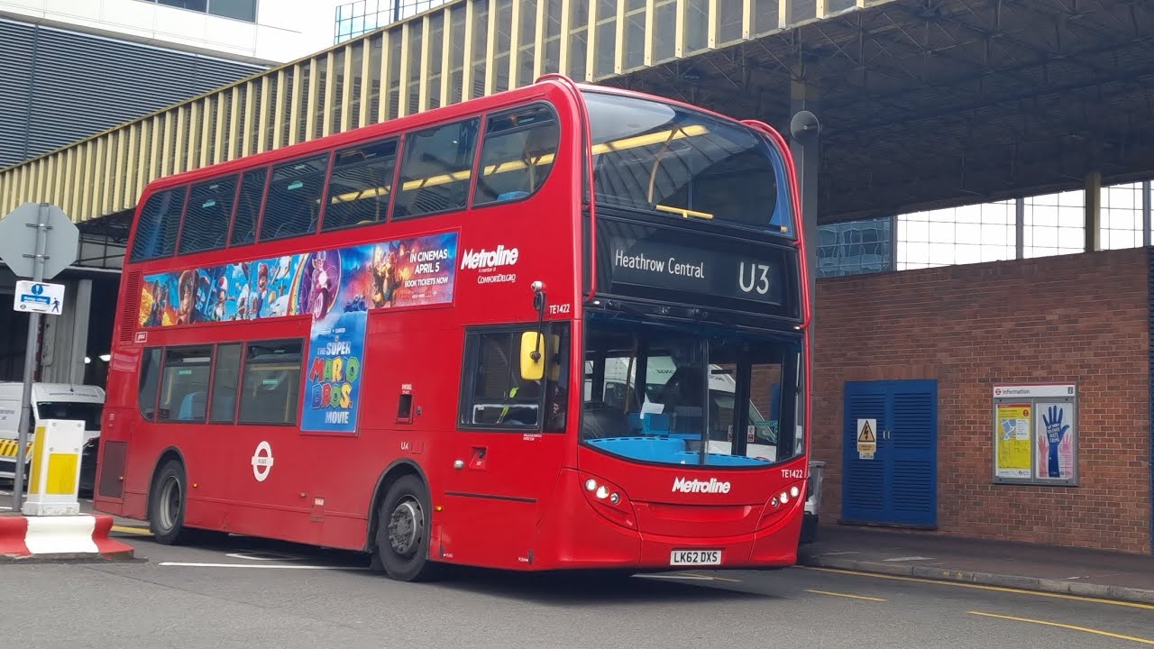 FRV | U3: Heathrow Central to Uxbridge| Metroline TE1422 (LK62DXS)