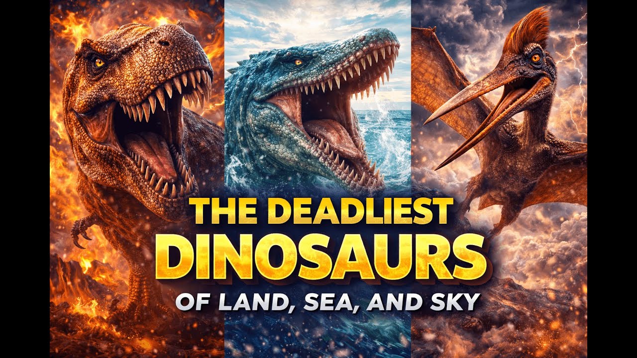 The Deadliest Dinosaurs of Land, Sea, and Sky