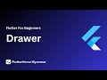 Drawer [ Flutter Course for beginners to advanced ]