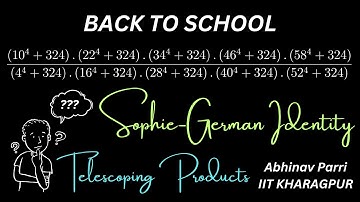Sophie-German Identity -- A POWERFUL tool | AIME 1987 | High School Math | Olympiad Problem Solving