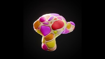 Evoluted Voronoi Cells - Blender 5.0