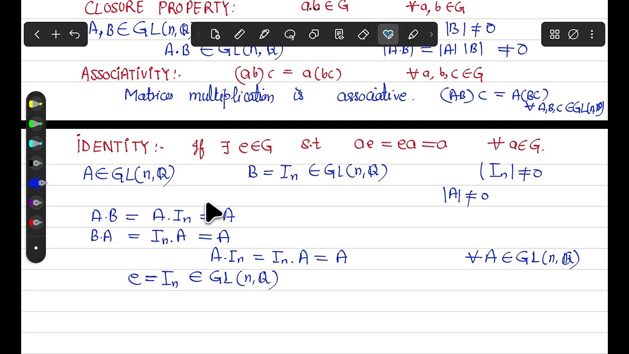 11. General linear group