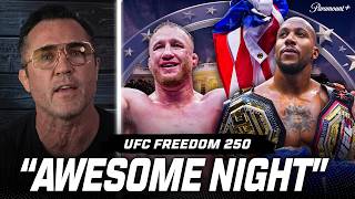 Chael Sonnen reacts to UFC Freedom 250 | What's next for Justin Gaethje? Gane-Pereira 2?