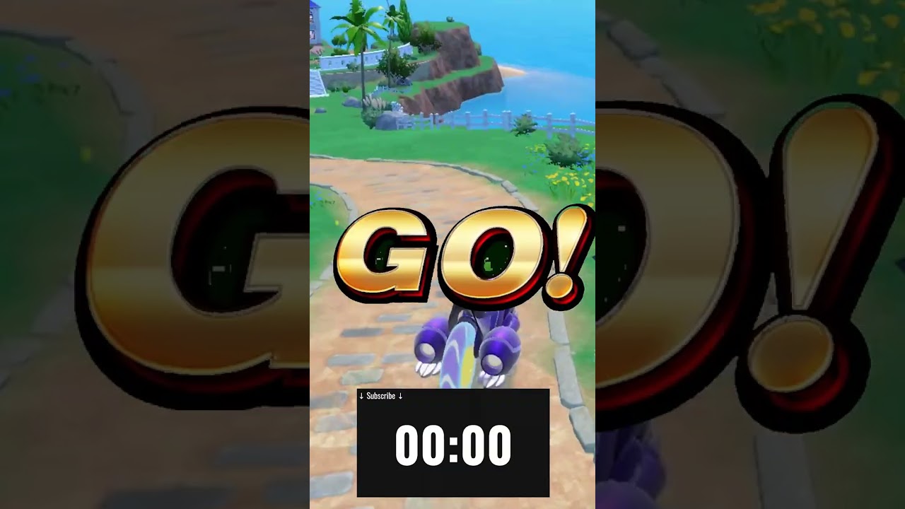 How long does it take to circle the entire Paldea Region?