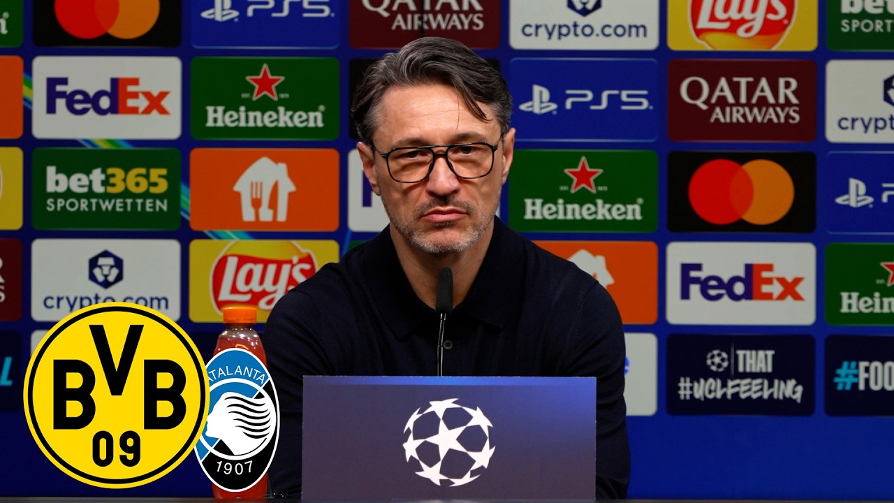 Kovac: „Er ist ein Leader, Kämpfer, Vorbild!“ | PK nach BVB - Bergamo 2:0