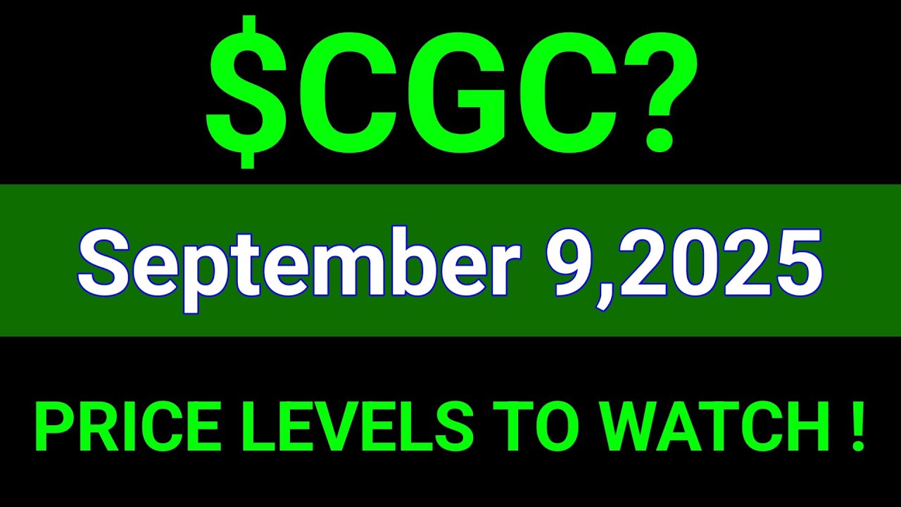 CGC Stock (Canopy Growth Corporation) CGC Stock Technical Analysis | September 9, 2025