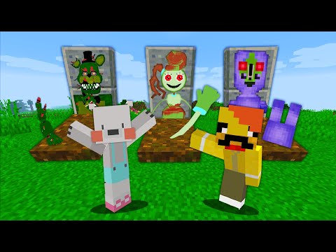 [괴물좀비] Monster Zombie Resurrected <strong>from</strong> Grave in <strong>minecraft</strong>