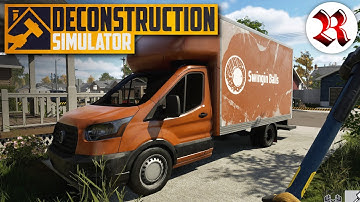Deconstruction Simulator | Release Day | Unlocked The Box Truck!