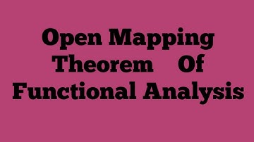 Open Mapping Theorem by Nisha