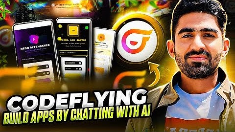 I Built a Complete App Without Coding… Just Talking to AI Code flying 