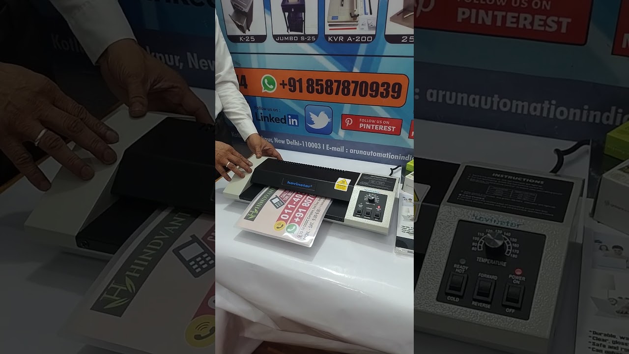 Best Heavy Duty A3+ Pouch Lamination Machine for Office Use 