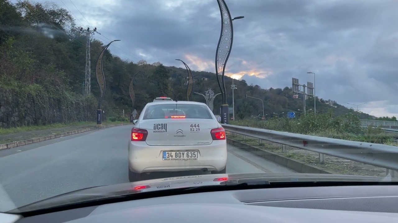 Rize Pazar Merkez - Havalimanı [4K60]