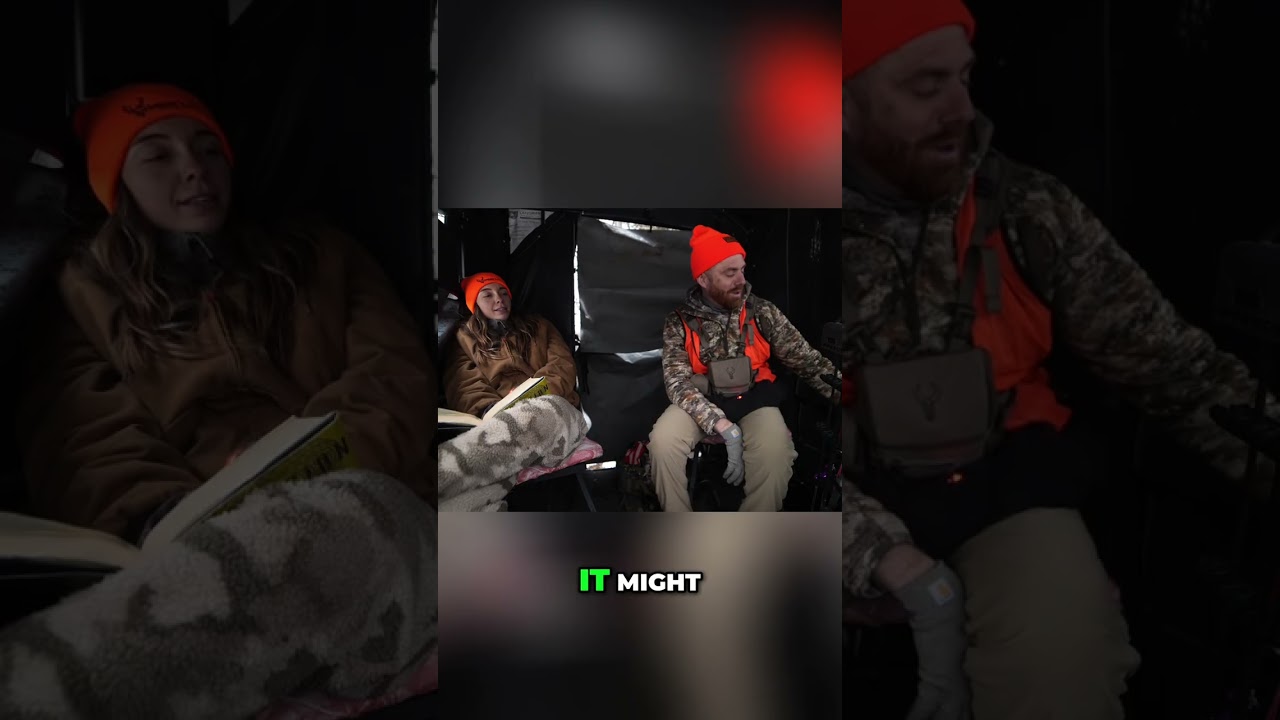 Buck Witch Project: Hunting, Camera Duty, and Hilarious Bloopers! #shorts