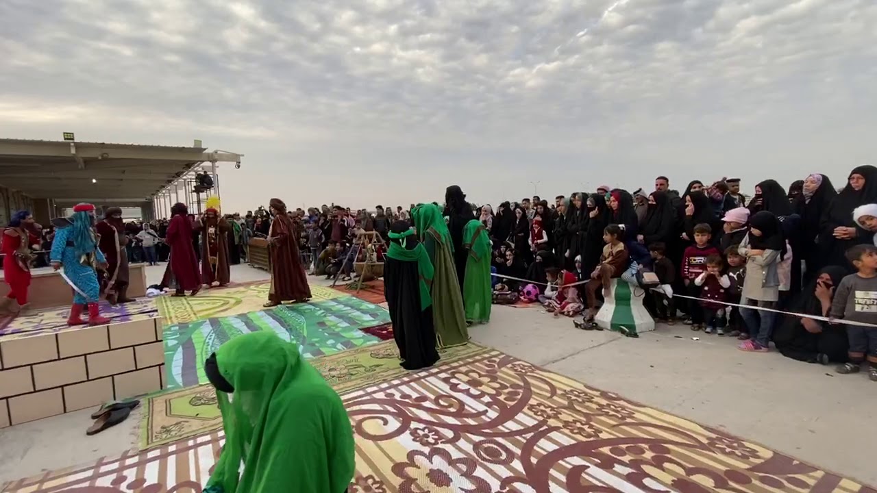 استشهاد الصديقة الكبرىٰ فاطمة الزهراء"ع" مشهد دخول دار الزهراء"ع"وخروج الامام"ع" مقيداً بحمائل السيف