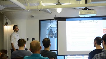 What is Stylometry? with Andrew Rosenberg