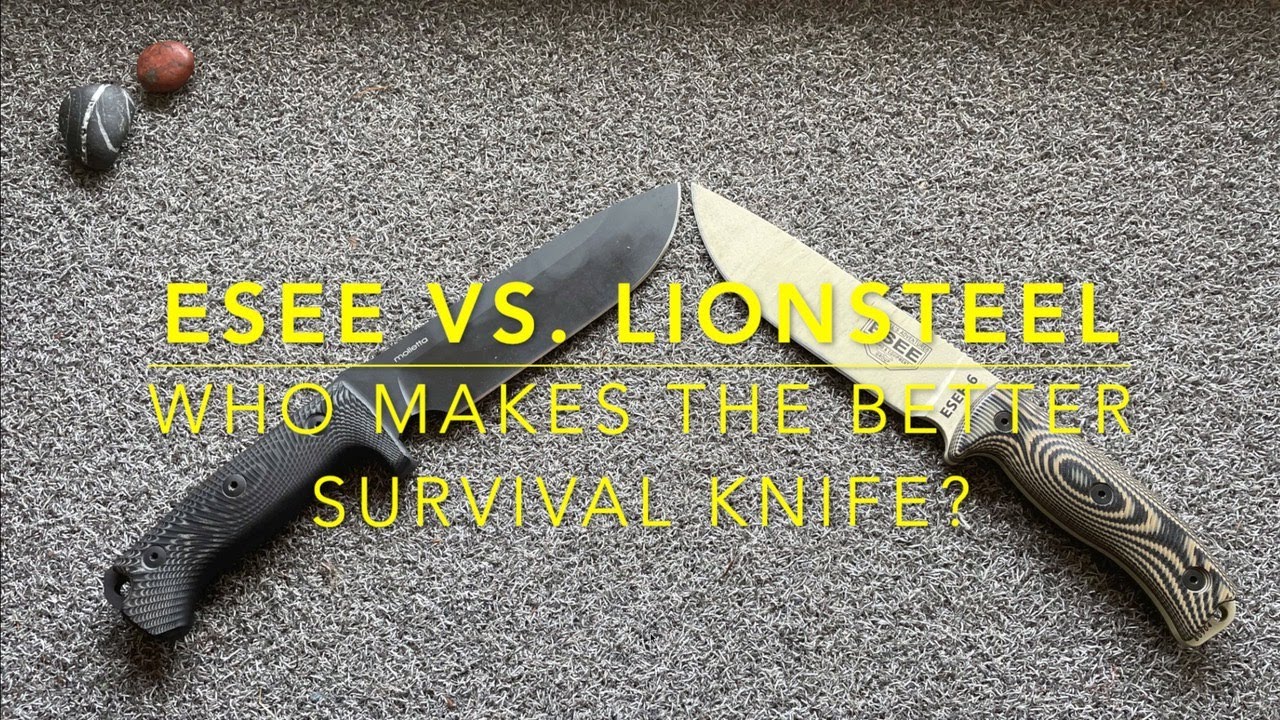 Esee против Lionsteel: какой нож лучше подходит для выживания?