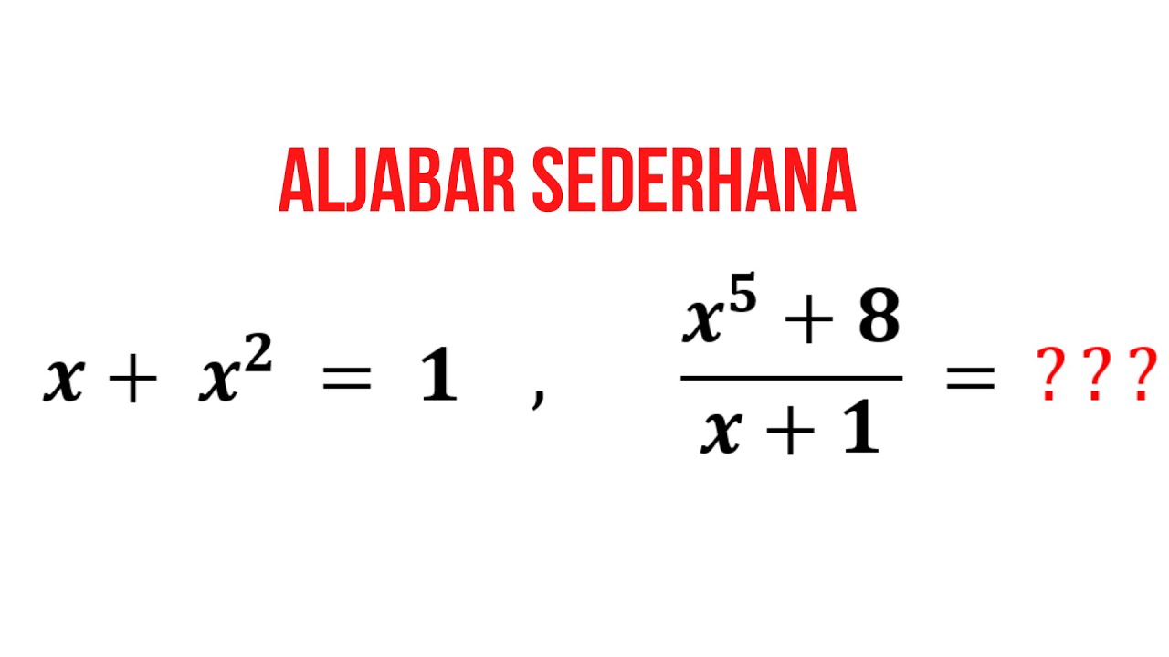 Simplify this Algebra Form || Mathematics Olympiads Problem - YouTube