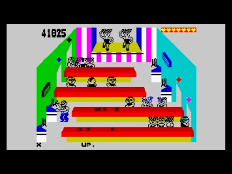 Tapper (1985 / 128k AY Music Version) Walkthrough, ZX Spectrum - YouTube