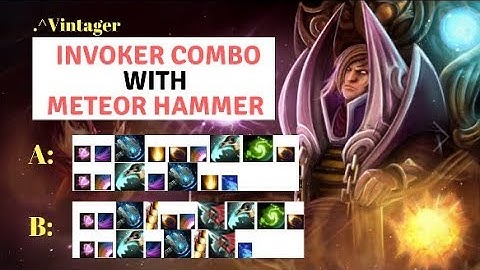 Invoker New Combo with Meteor Hammer! Is Meteor Hammer still a Meme? - Dota  7.10