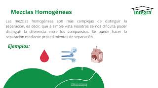 Mezclas y sustancias puras