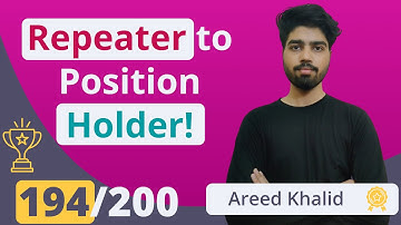 MDCAT Story from FAILURE to 3rd Position ||194/200 || MDCAT success story