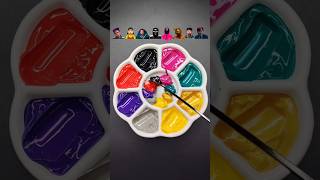 Guess The Mixed Color Of Squid Game3 part 84 squidgame squidgame3 asmr colormixing satisfying