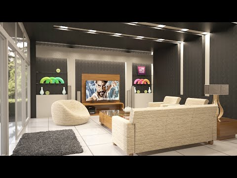 Learn 3D Max Tutorial In Hindi For Beginners | Living Room Design Lesson 1 | Allrounder Bhai