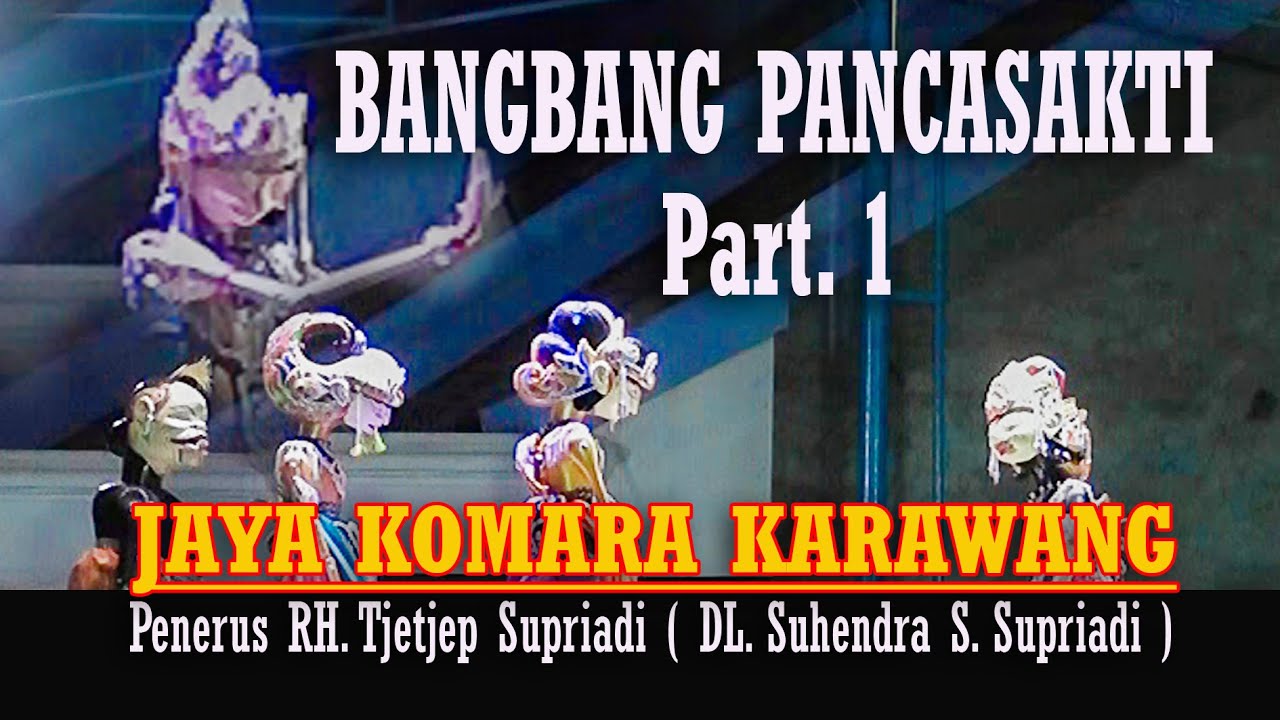 Kidalang Cecep Supriadi Muda   ][  Bambang Pancasakti  part 1