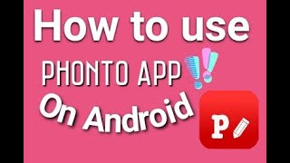 HOW TO USE PHONTO APP ON ANDROID || HOW TO CURVE TEXT IN PHONTO || EASY TO USE screenshot 5