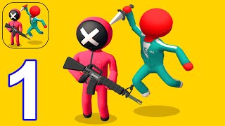 456 Smashers io: Squid Game - Gameplay Walkthrough Part 1 All Levels 1 - 14 (Android,iOS) screenshot 3