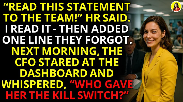She Added One Line to Her Firing Script – The CFO Panicked | #CorporateRevenge