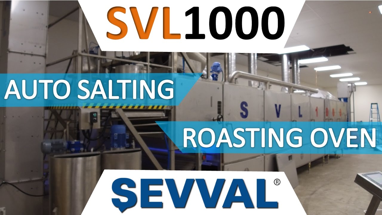 Roasting Oven with Salting for Seeds ( Tuzlamalı Çekirdek Kavurma Fırını ) - آلات تحميص المكسرات