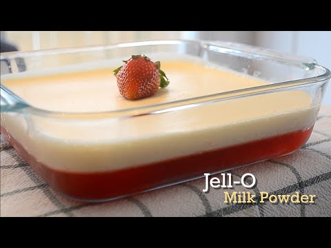 I Can't Stop Eating this Amazing Dessert - NO Oven | NO Stove | JELL-O and MILK POWDER MOUSSE