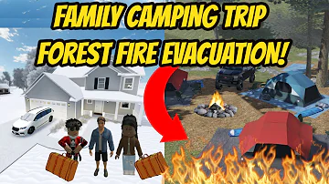Greenville, Wisc Roblox l Pacifico Camping FOREST FIRE EVACUATION Rp