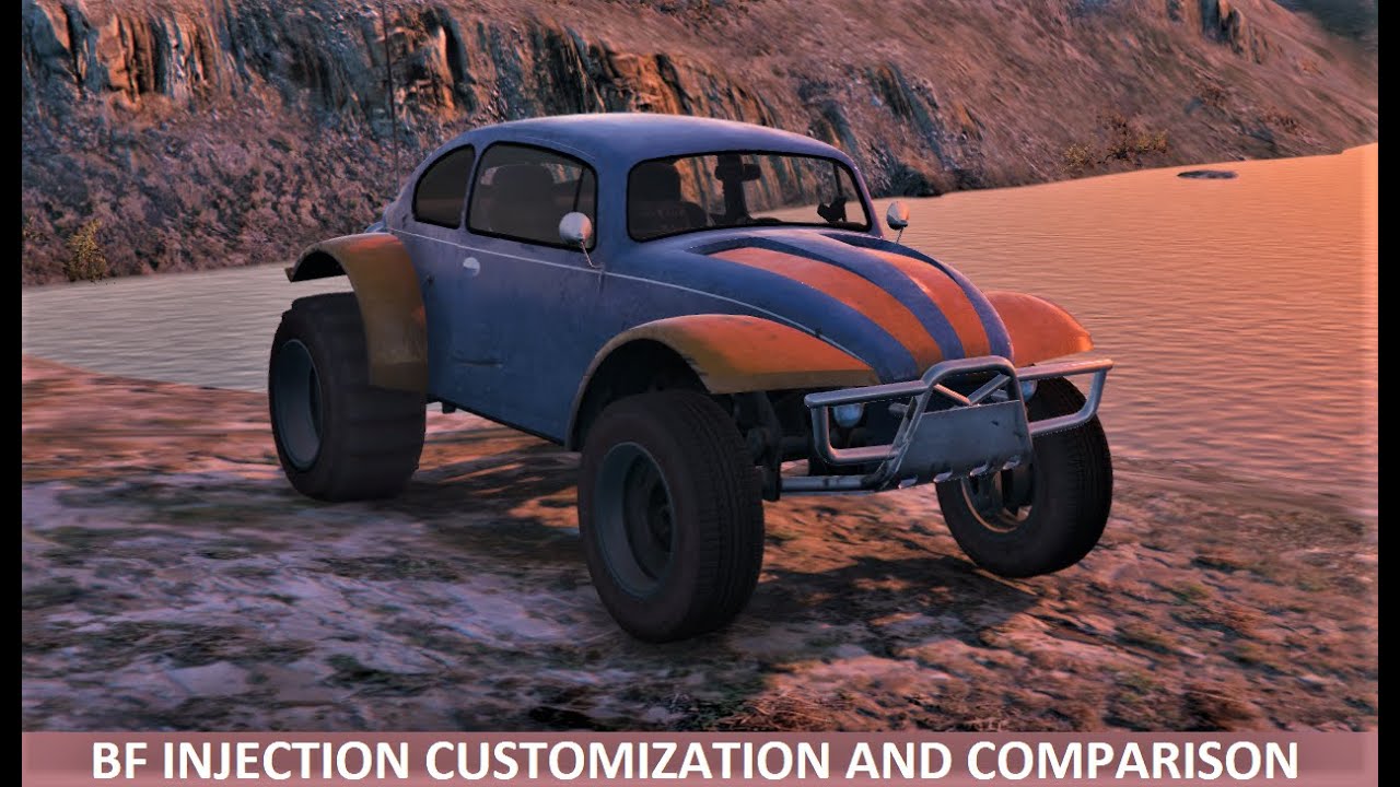 Grand Theft Auto 5 Online BF Injection Customization and Comparison / Baja Bug GTA 5 Version