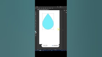 Realistic Water Drop Design  In illustrator! #adobeillustrator  #adobephotoshop  #illustration