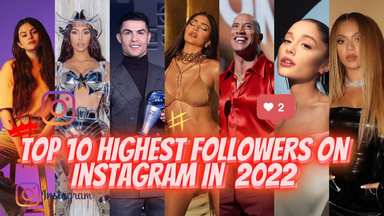 Top 10 Highest Followers On Instagram 2023. YouTube