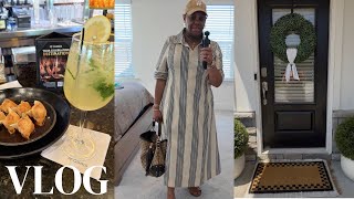 VLOG: Spring Decor | Solo Lunch | Running Errands | Getting Back In The Gym | Night Scents &amp; More