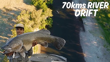 Drifting for Murray Cod -  4 days of TOPWATER Fishing