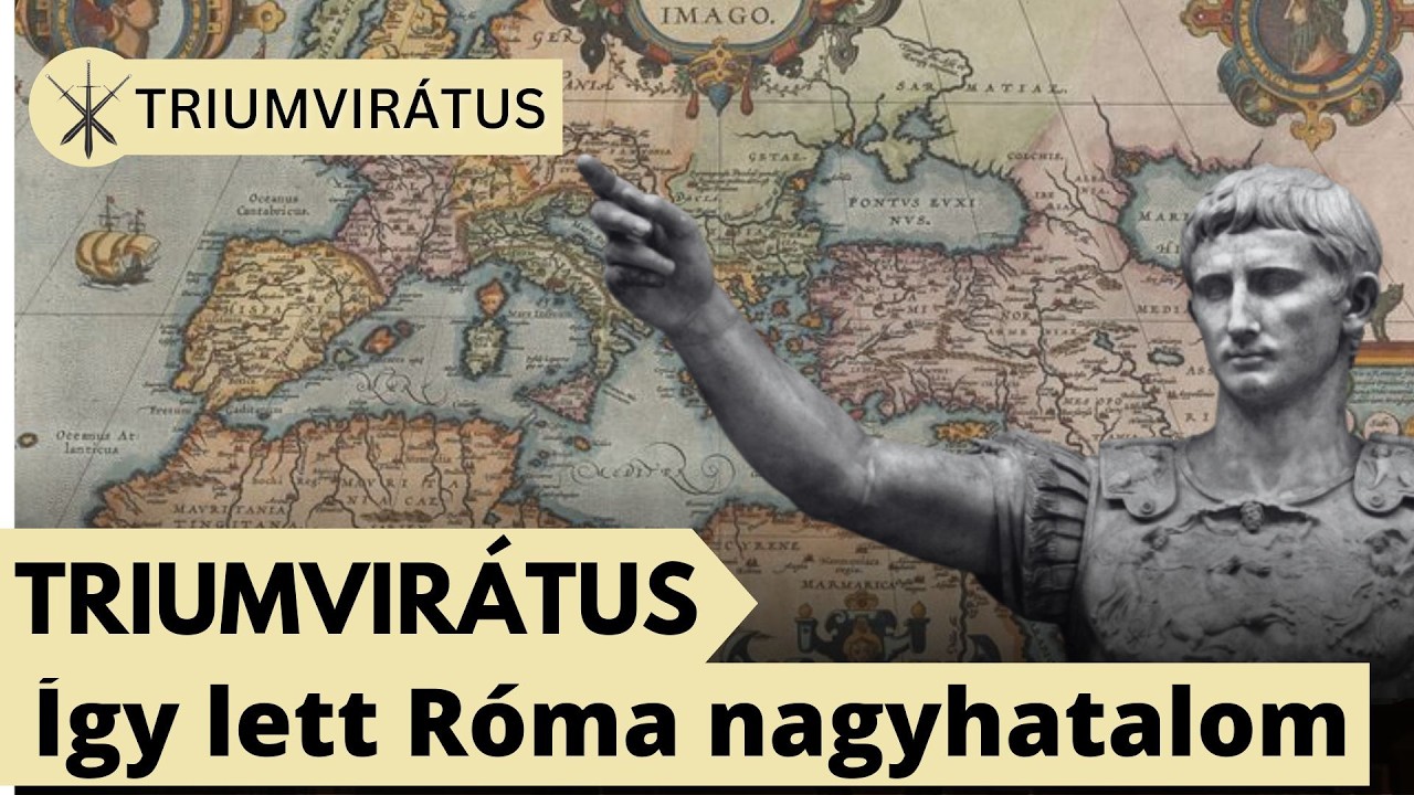 Így lett a Római Birodalom nagyhatalom: A római nagystratégia és impérium | Triumvirátus