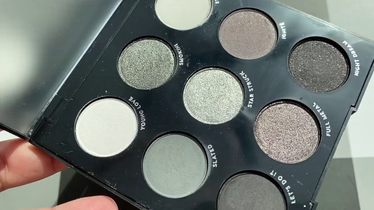 Colourpop Cosmetics Smoke Show Collection Palette And Bundle Swatches