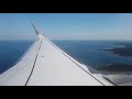Lufthansa a320neo sunny landing in pula