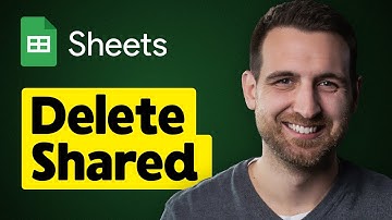 Een gedeeld Google-blad verwijderen