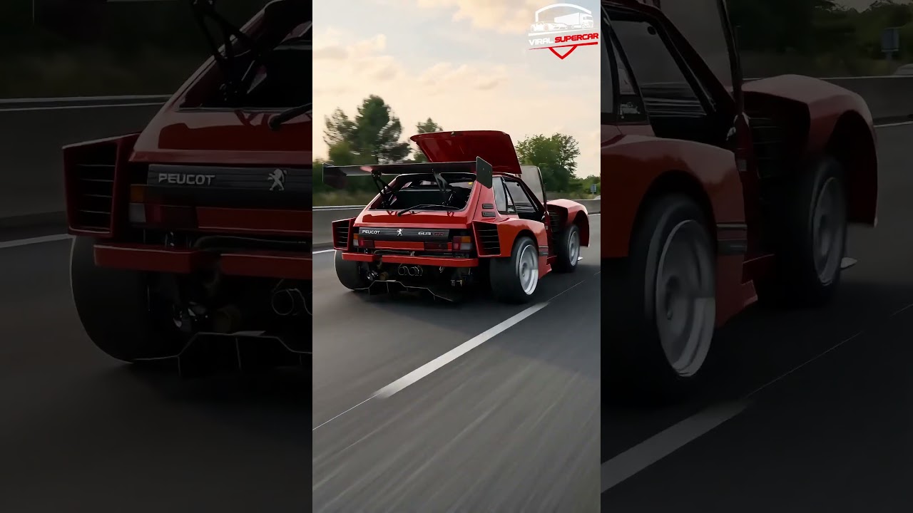 La Peugeot 205 GTI dont on a tous rêvé ! ❤️‍🔥 Les gendarmes ne s'attendaient pas à ça ! 👮‍♂️➡️