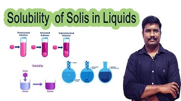 2.Solubility of Solids in Liquids | Concepts |  NEET | Solution | NCERT Class 12 | Tamil