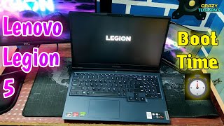 Lenovo Legion 5 Boot Time ?⏱️ l Ryzen 7 5800H l RTX 3060