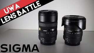 Ultra-wide angle lens battle: Sigma 8-16mm vs. 10-20mm Hands-on Review