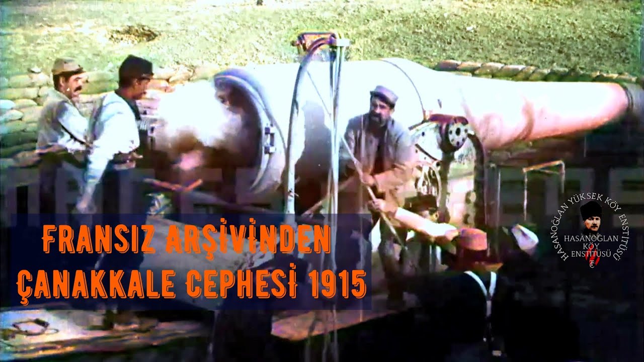 Fransız Film Arşivinden Çanakkale Cephesi 1915 | #çanakkalesavaşı #osmanlı