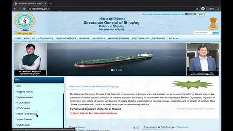 D.G. Shipping Digitally Signed Certificates: How to download them from DGS Website